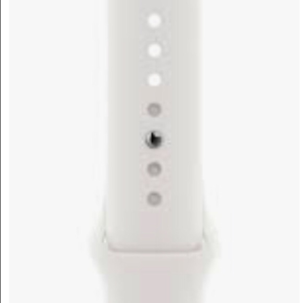 White sports band 44mm